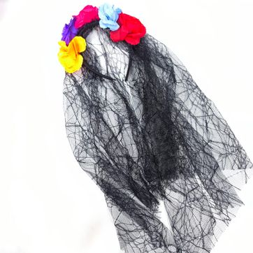 Imagen del producto DIADEMA CATRINA CON VELO 