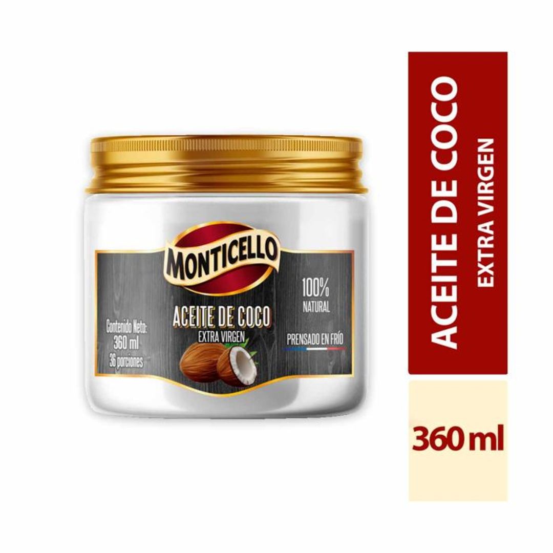 ACEITE COCO MONTICELLO*360ML