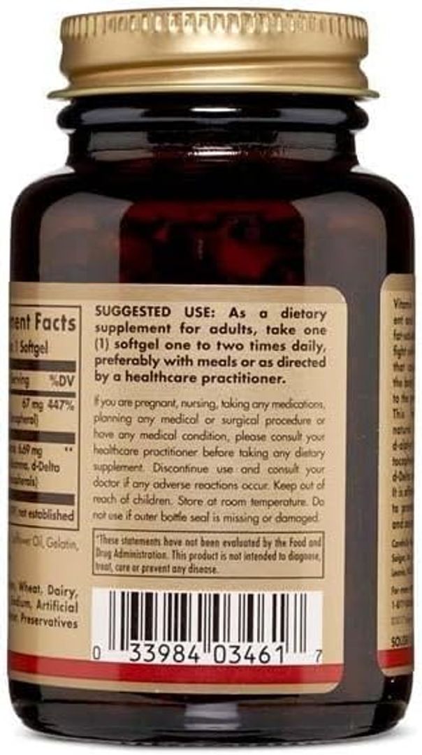 Vitamina E 67 mg 100 cap