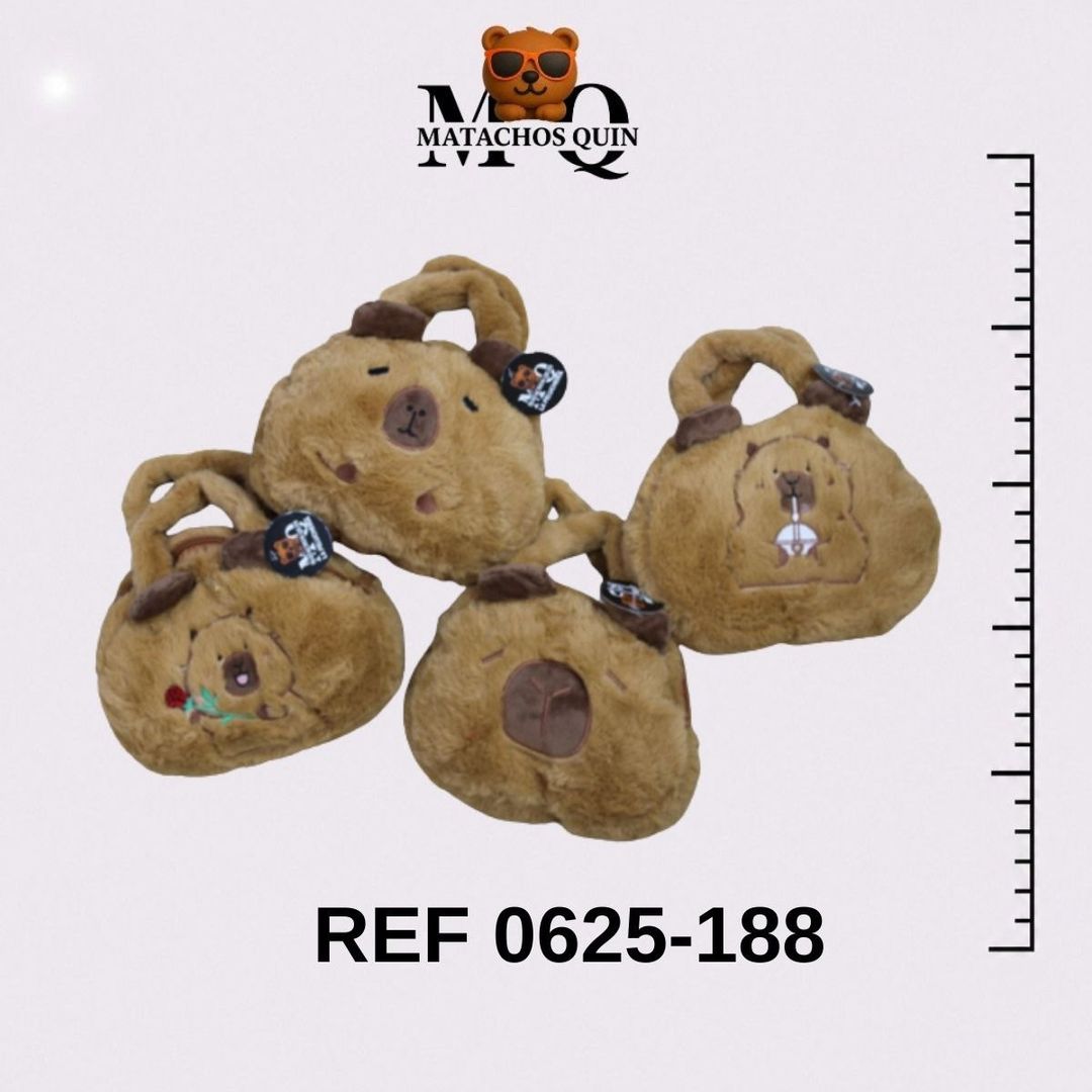 BOLSO DE CAPIBARA CON DISEÑOS SURTIDOS 