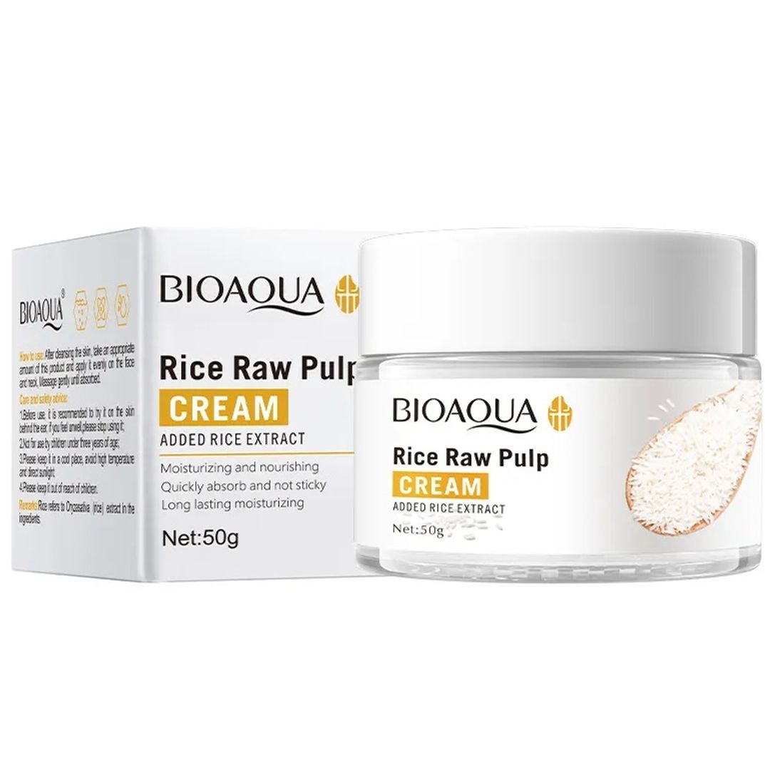 CREMA HIDRATANTE EXTRACTO DE ARROZ BIOAQUA
