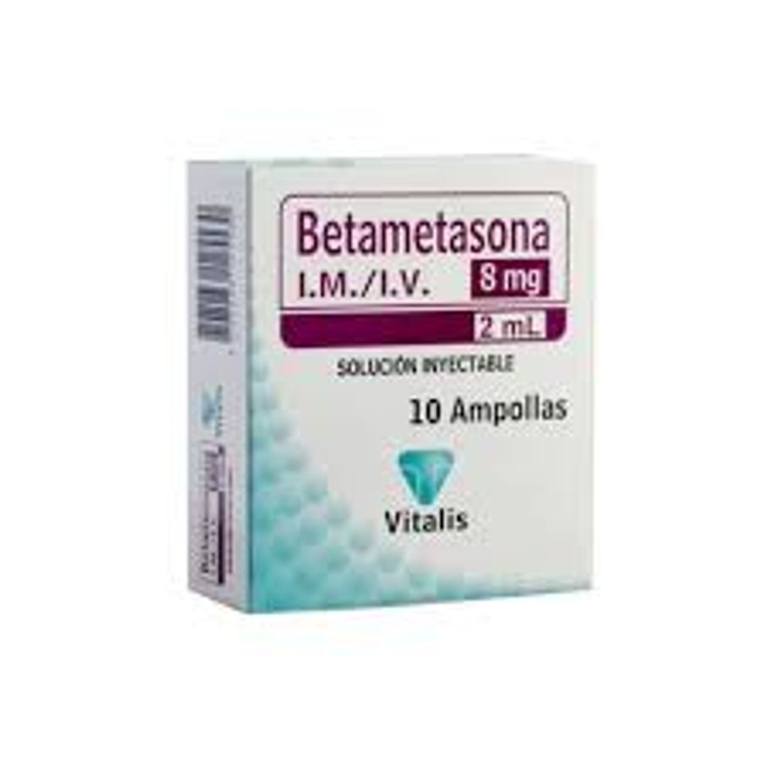BETAMETASONA 8MG VITALIS AMPOLLA UNIDAD
