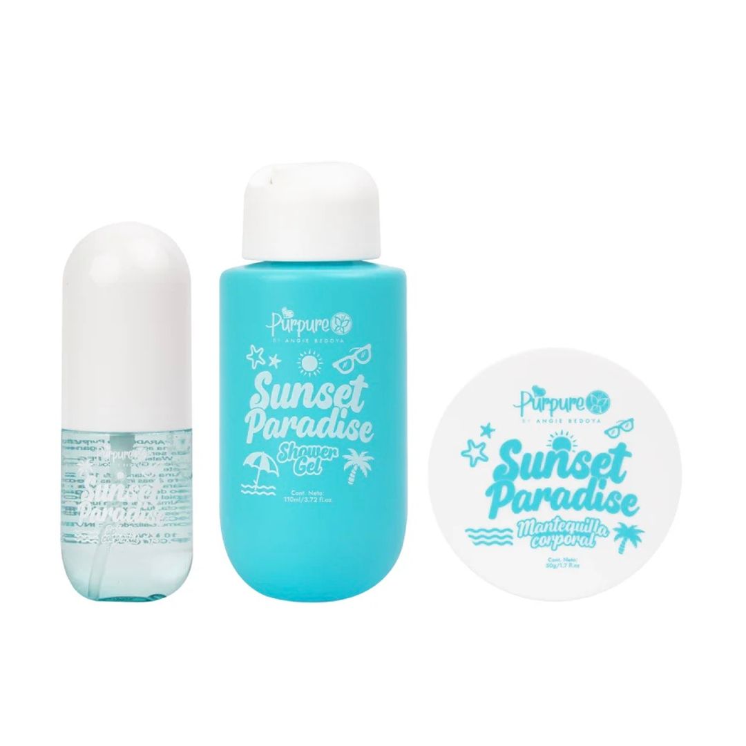 KIT CARTUCHERA SUNSET PARADISE PURPURE