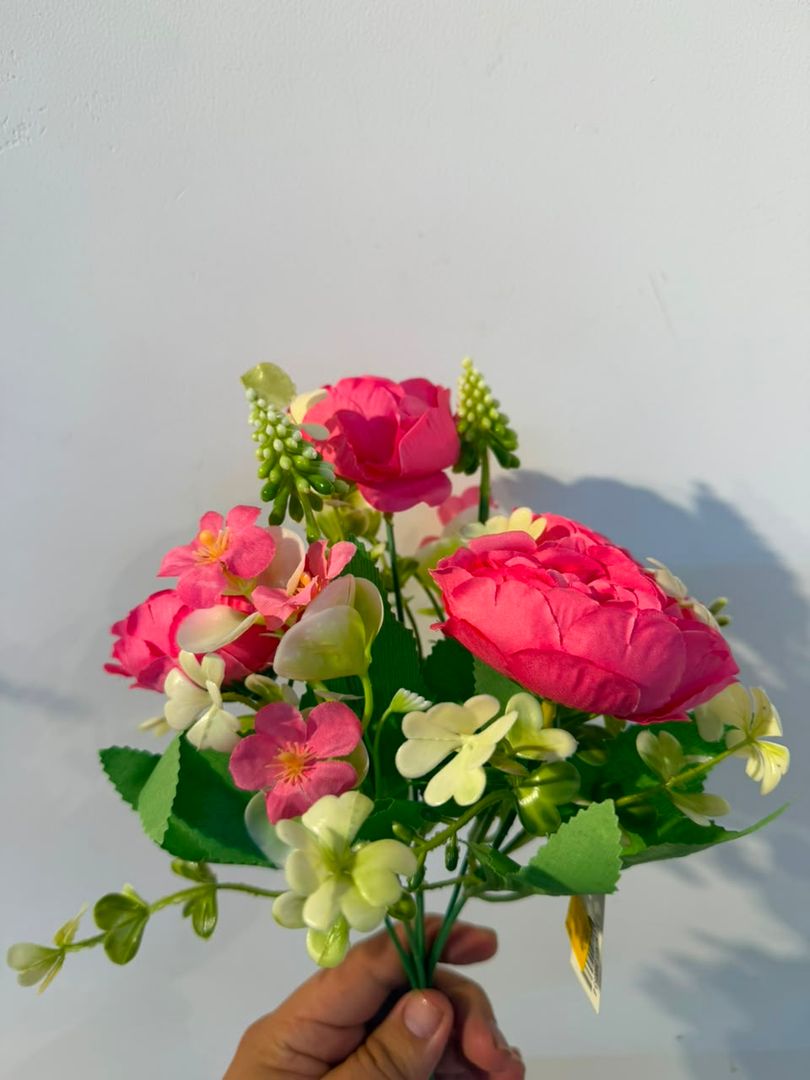 MINI PEONIA X 6 FUCSIA