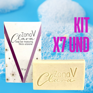 Imagen del producto KITpaga 6 LLEVA 7 JABON ZONA V CLARA