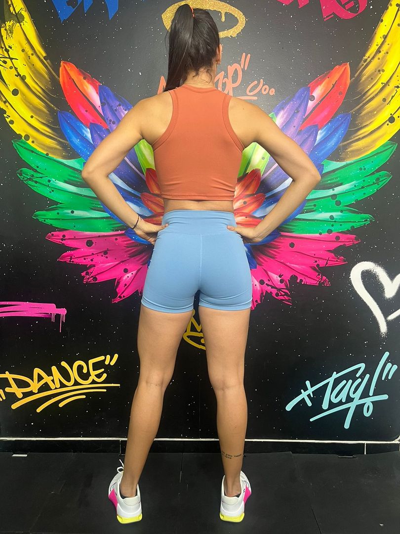  SHORT CLASICO AZUL HIELO 