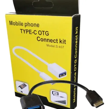 CABLE OTG USB A TIPO C TELEFONO MOVIL - imagen 1