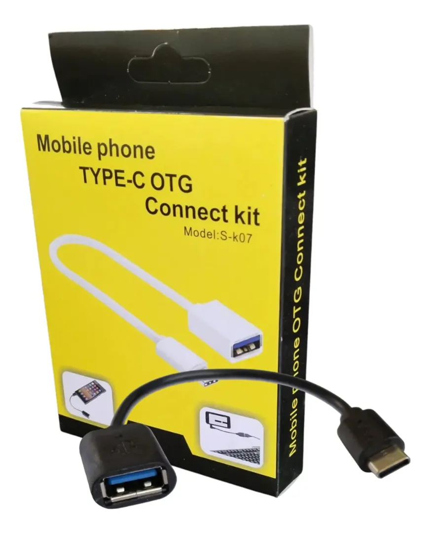CABLE OTG USB A TIPO C TELEFONO MOVIL