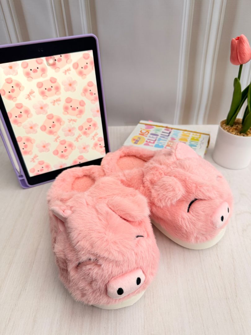 Pantuflas cerdito 