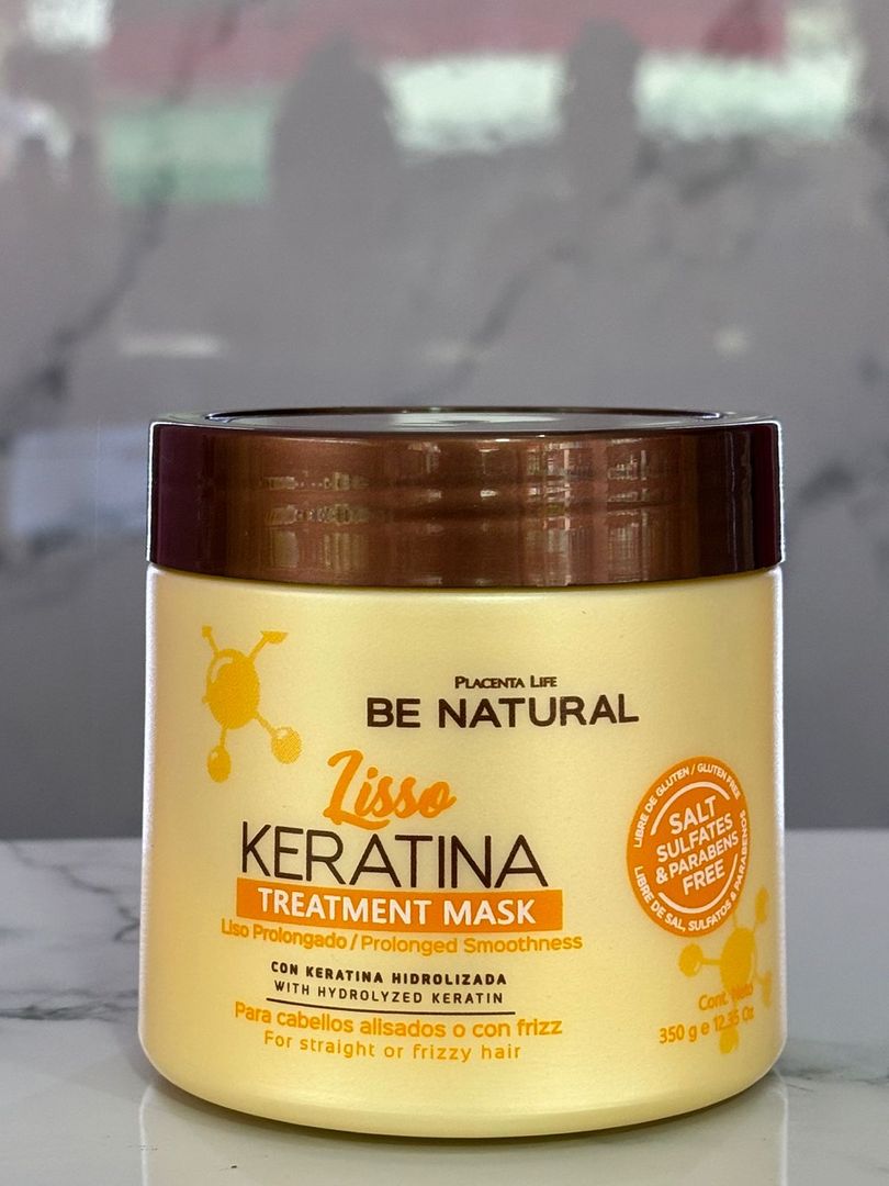 Mascarilla Be Natural Lisso Keratina 350g