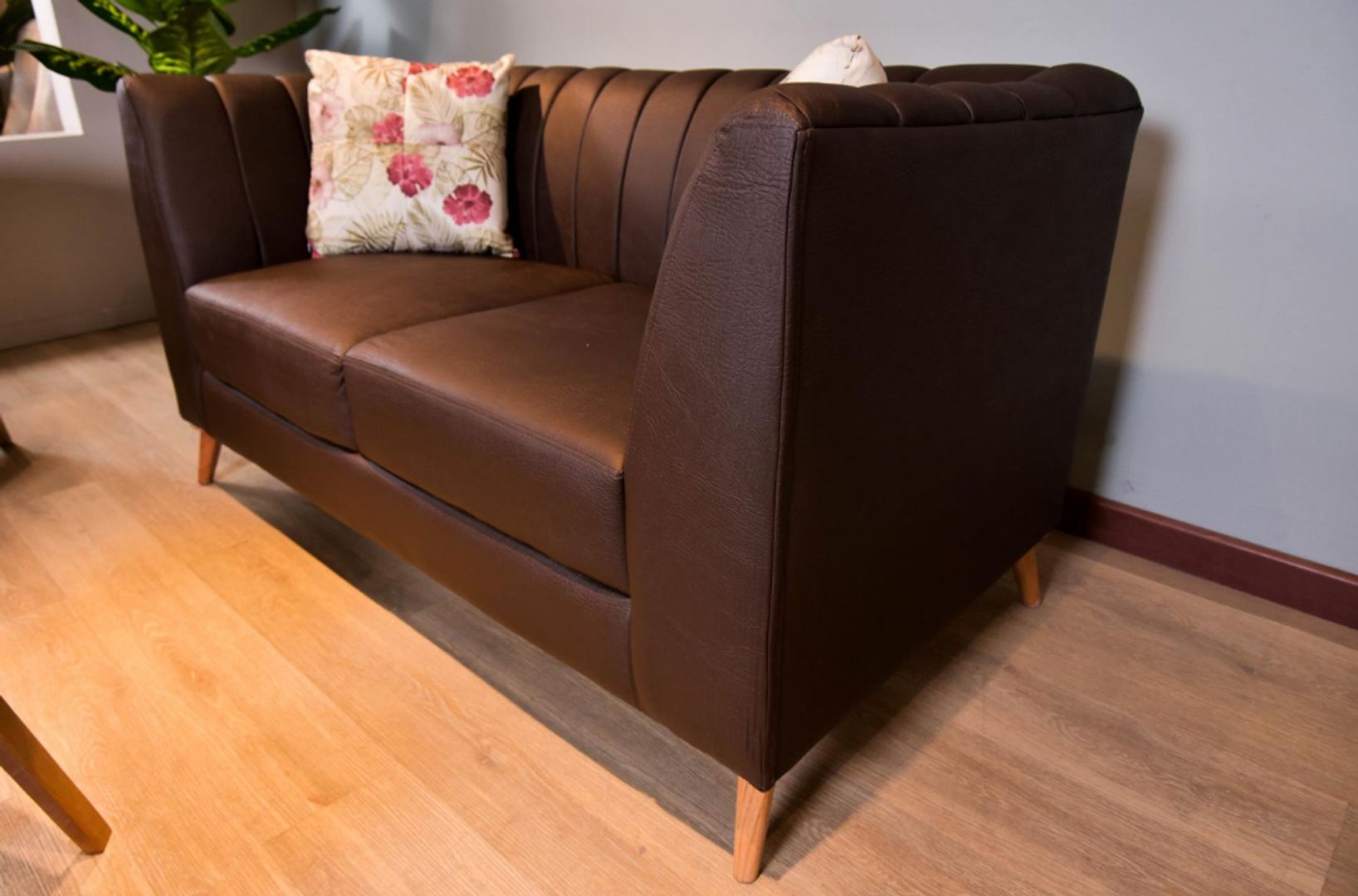 SALA PLATINO PRANNA NEGRO Y TURQUEZA
