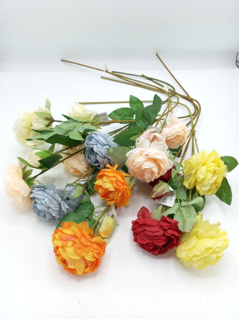 Flor por 3 (tallo largo )