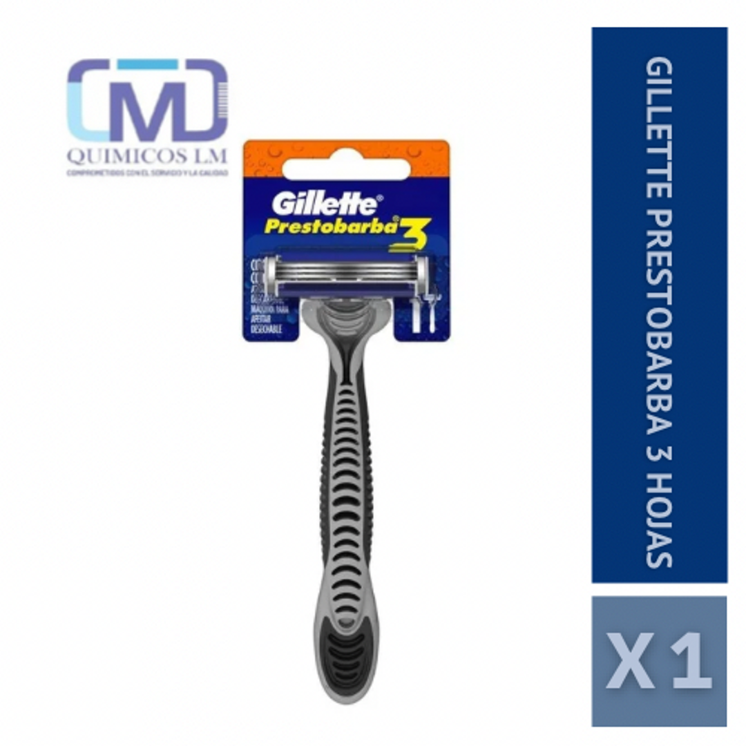 GILLETTE 3 HOJAS / PRESTOBARBA