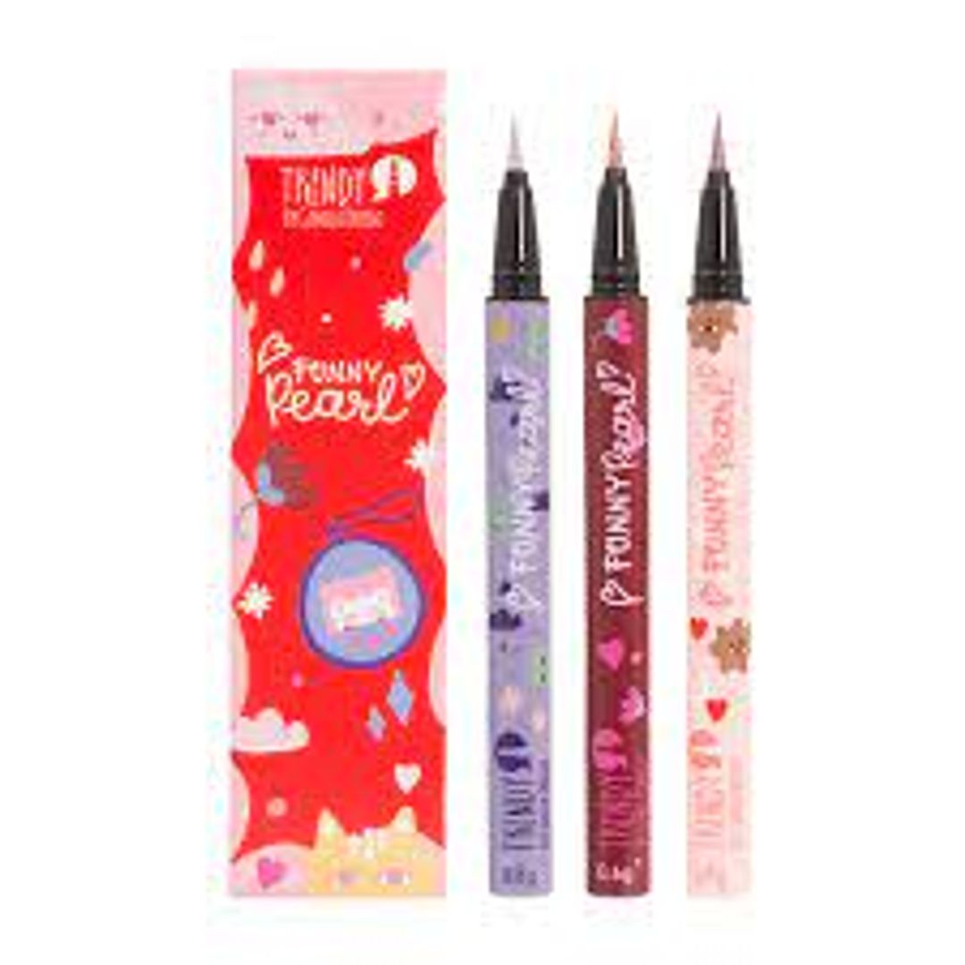 Kit X 3 Delineadores Funny Pearl Ref DFP1476