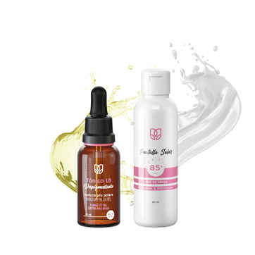 Imagen del producto KIT: TÓNICO DESPIGMENTANTE + PANTALLA SOLAR