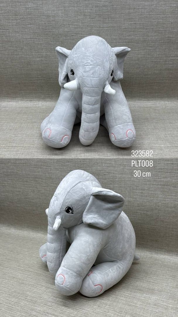 ELEFANTE GRIS 30 CM