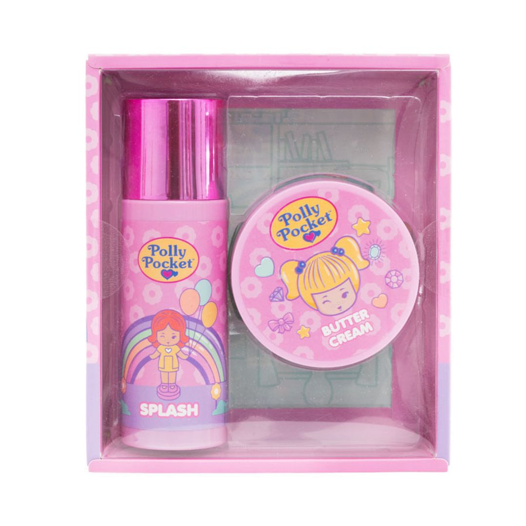 Kit Corporal Polly Pocket Rosado 