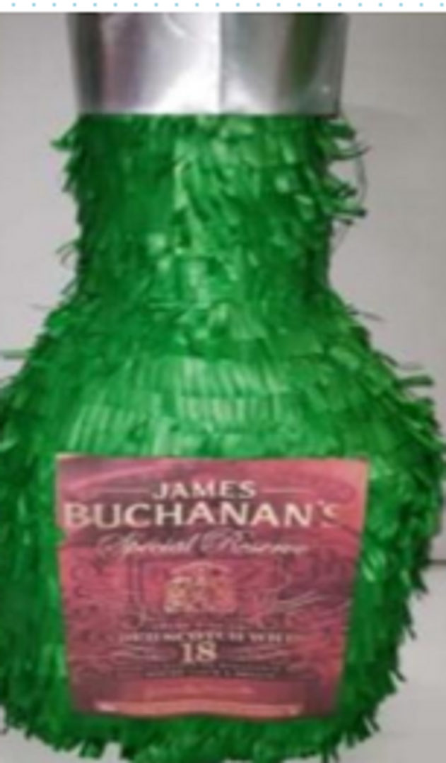 PIÑATA EN PAPEL DE LICORES 