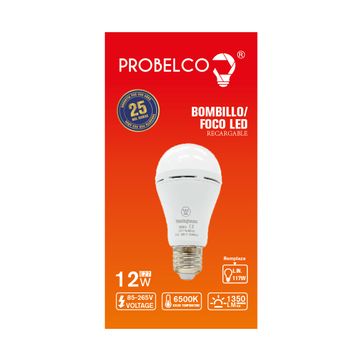 Imagen del producto BOMBILLO 12W RECARGABLE CJ*100