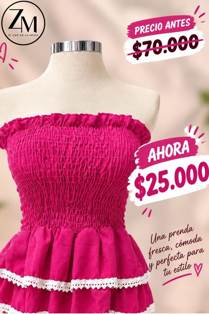 Blusa resorte 