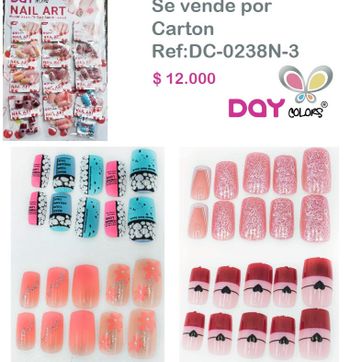Imagen del producto DC0238N-3 UÑAS DECORADAS