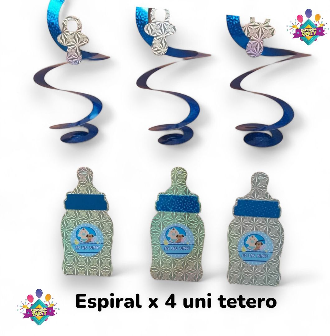 ESPIRAL TETERO X 4 UNI