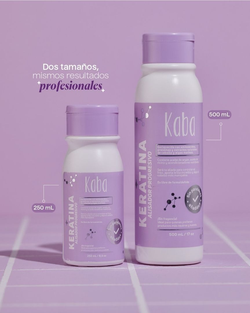 Keratina Alisador Progresivo Kaba 
