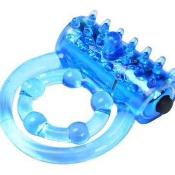 Imagen del producto Anillo con bala azul
