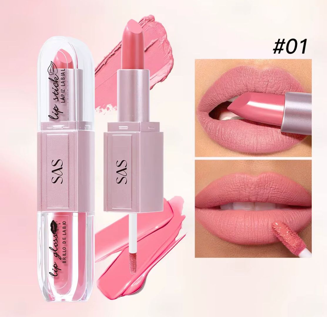 LAPIZ LABIAL CON LIP GLOSS SAS SAC099A 