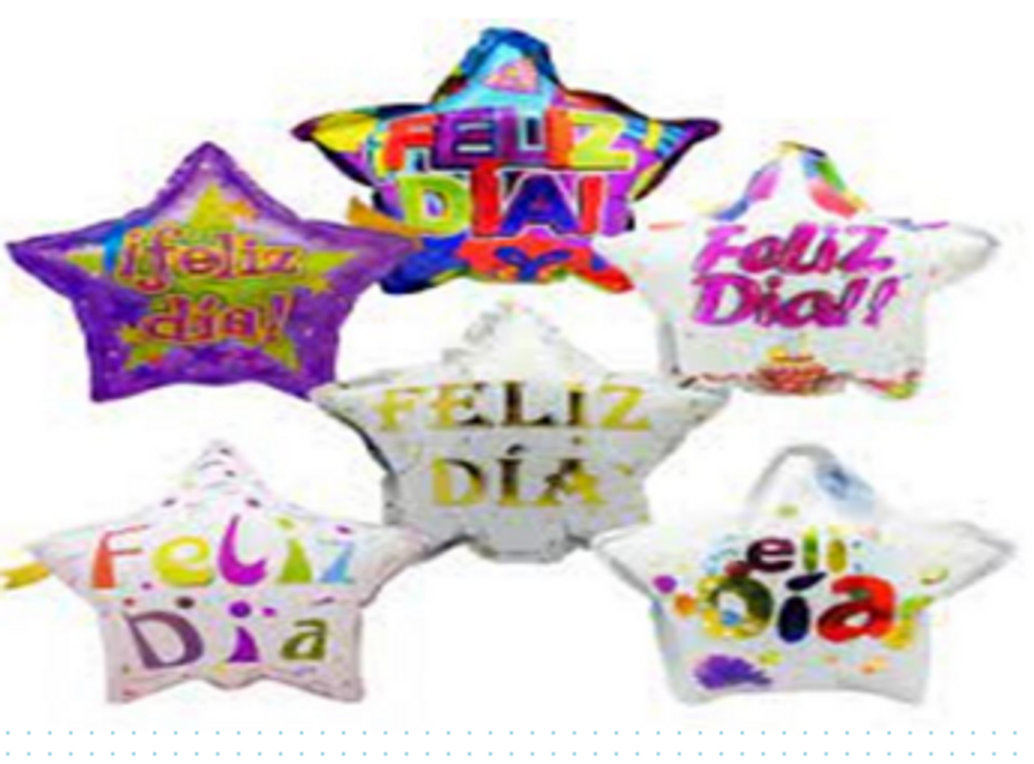 GLOBO FOIL 18' PAQUETE X 50 UNID FELIZ DIA SURTIDO