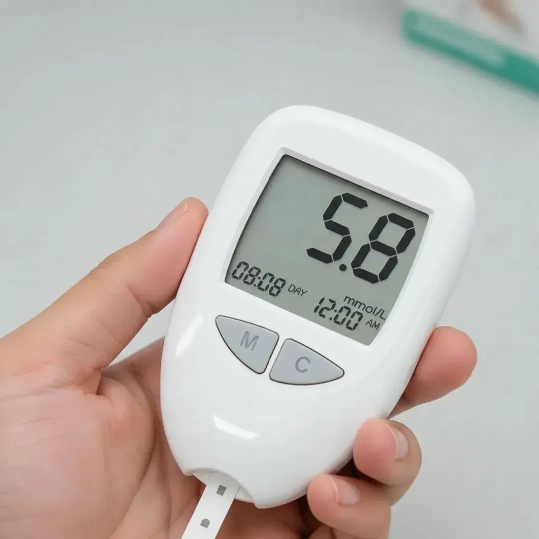 GLUCOMETRO DIGITAL MEDIDOR DE GLUCOSA TIRILLAS Y LANCETAS X50 BLOOD GLUCOSE