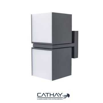 APLIQUE LED DE PARED DOBLE CUBO ECUALIZABLE   - imagen 1