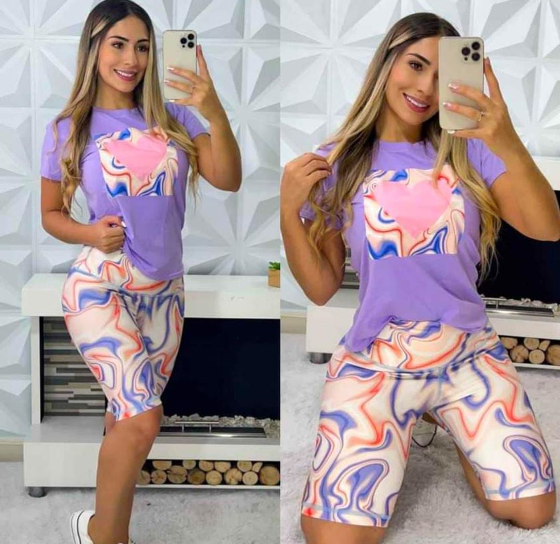 SET DE CICLISTA DE DAMA 
