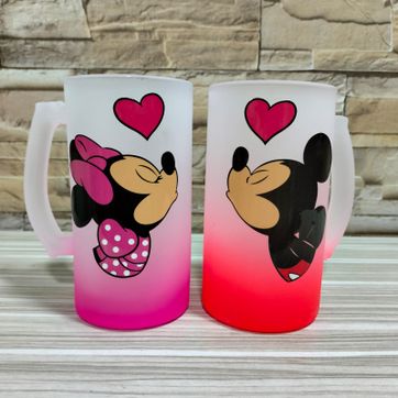 Imagen del producto JARRA OPALIZADA MINNIE-MICKEY