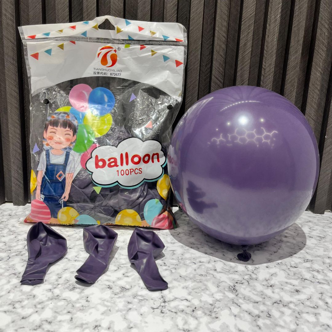 GLOBO x 100 UNIDADES LATEX TENDENCIA R12  UVA