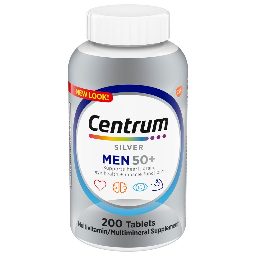 CENTRUM SILVER Multivitaminas Hombre 50 Años+ x200