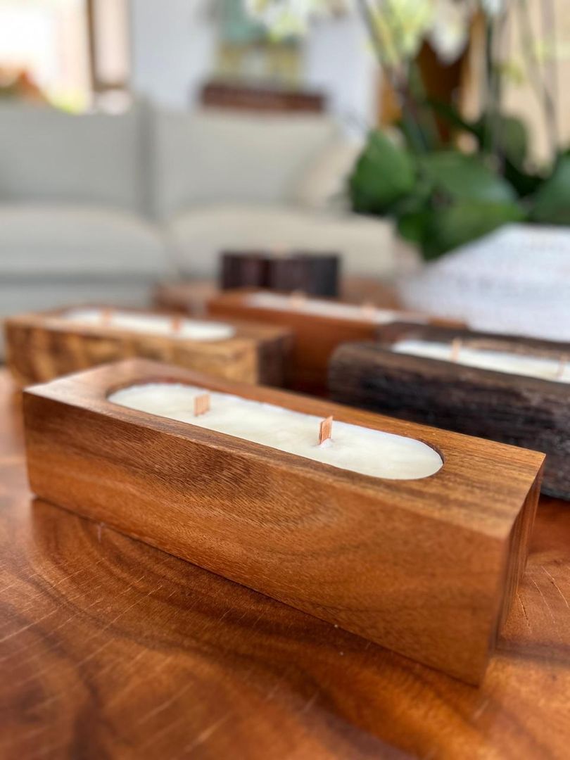 VELAS TRONCOS RECTANGULARES