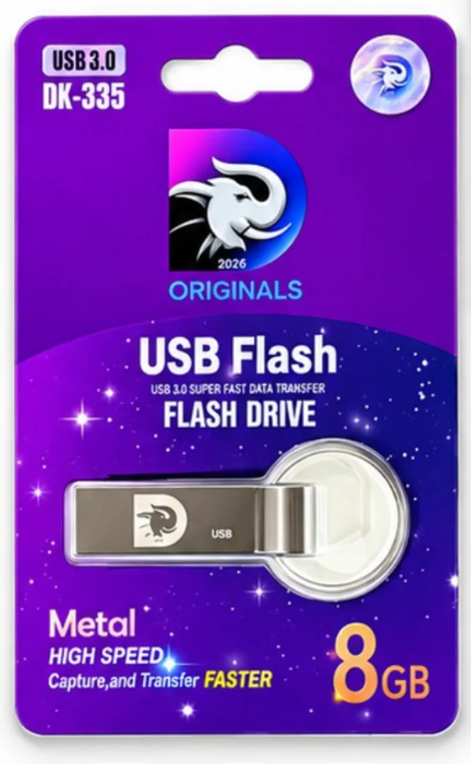 MEMORIA USB METALICA 8GB DUKA 3.0 HIGH SPEED