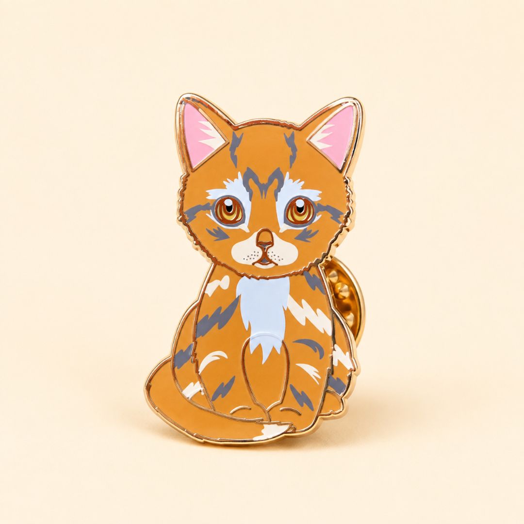 PIN GATO MARRÓN