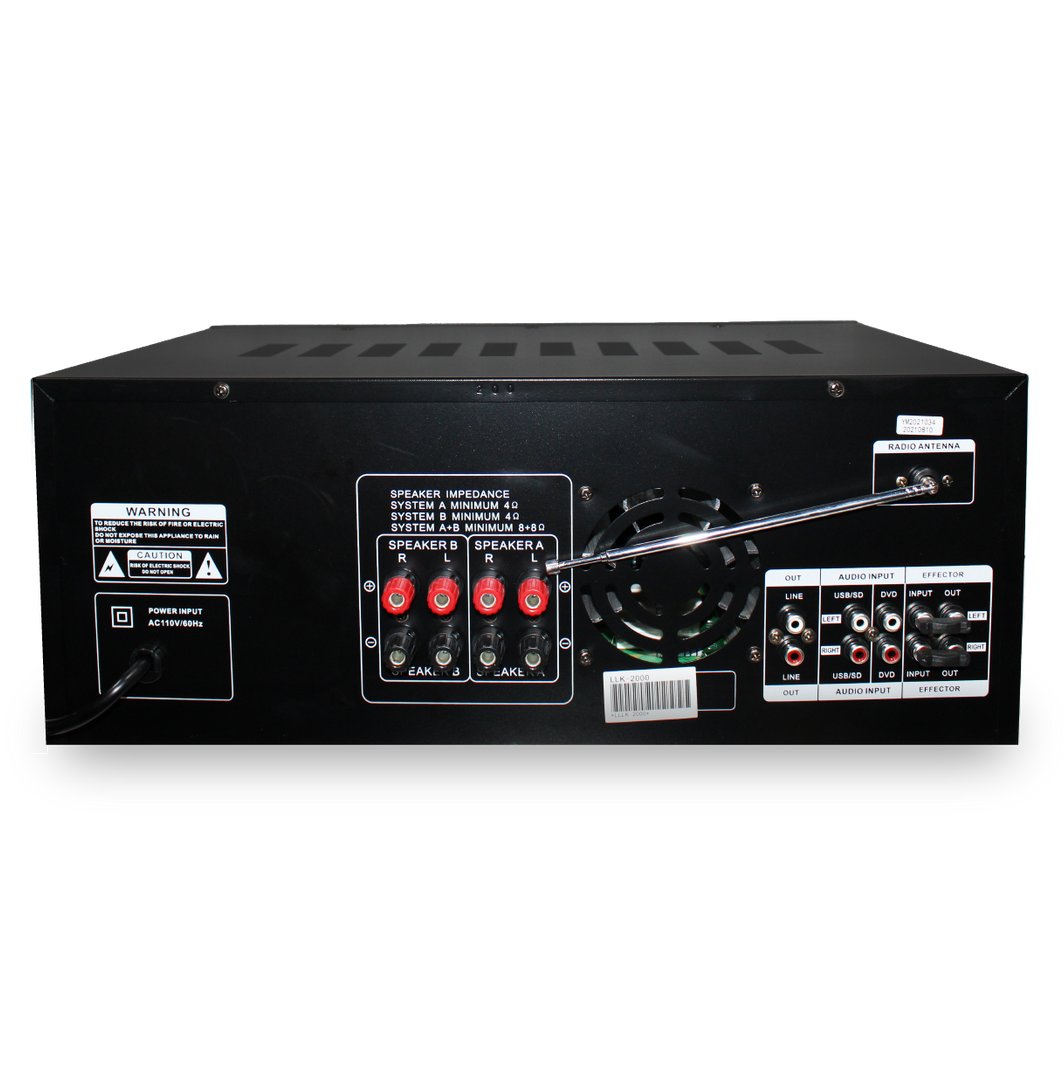  LLK-2000 AMPLIFICADOR LYL SOUND