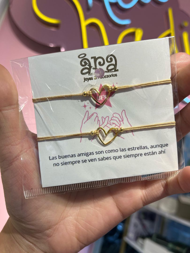 Pulseras amigas 