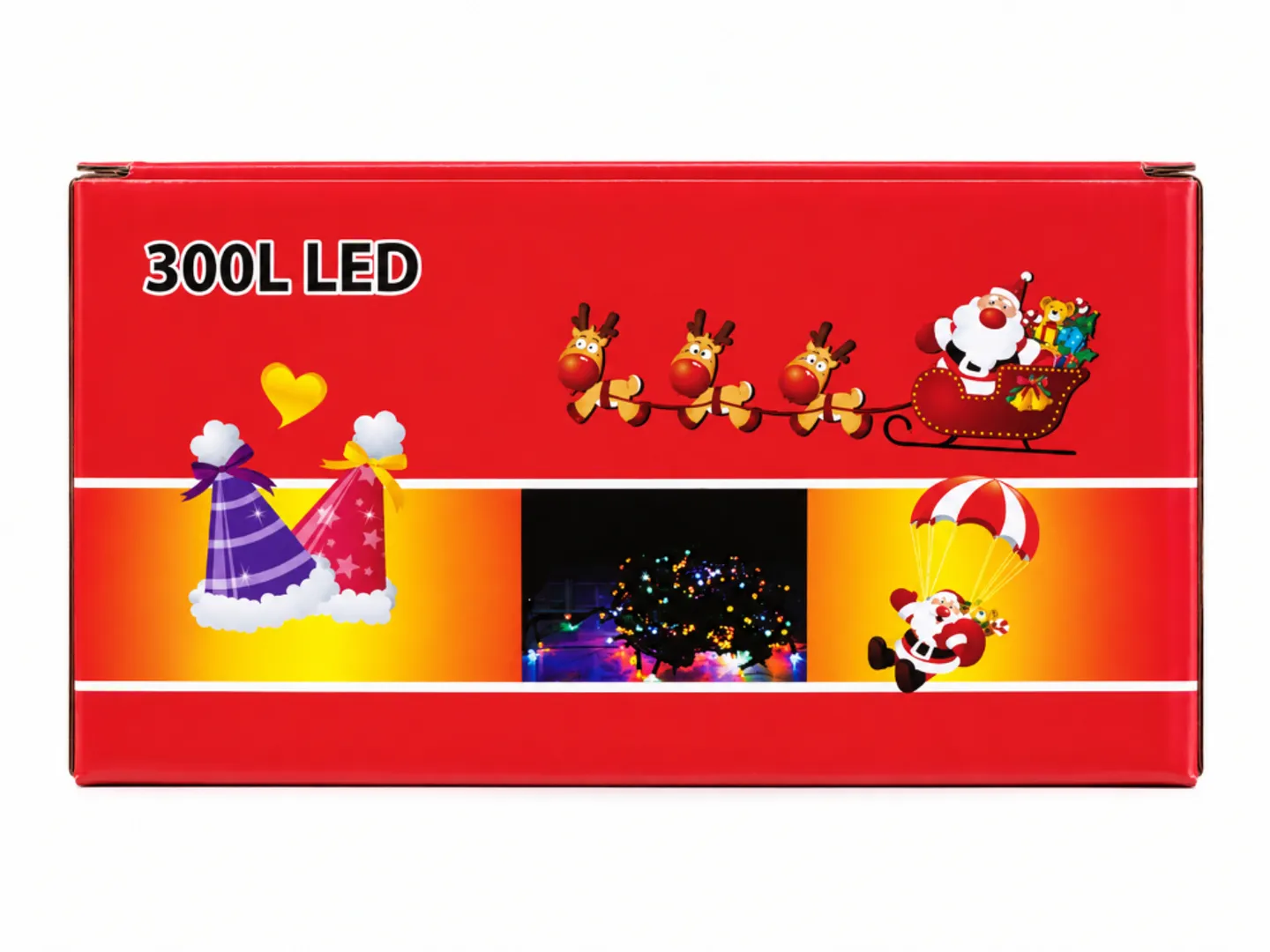 GUIRLANDA TIRA DE LUZ LED NAVIDEÑAS 300L