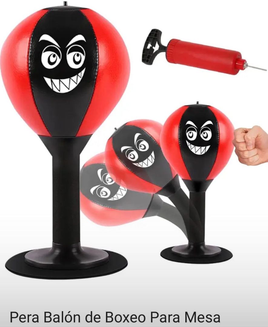 PERA DE BOXEO PARA MESA