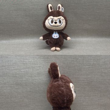 Imagen del producto LABUBU MARRÓN OSCURO 30 CM