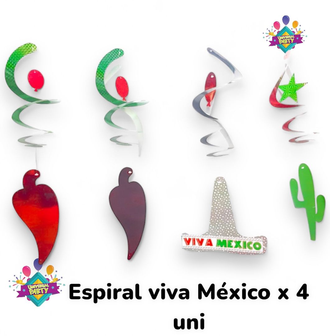 ESPIRAL VIVA MÉXICO X 4 UNIDADES
