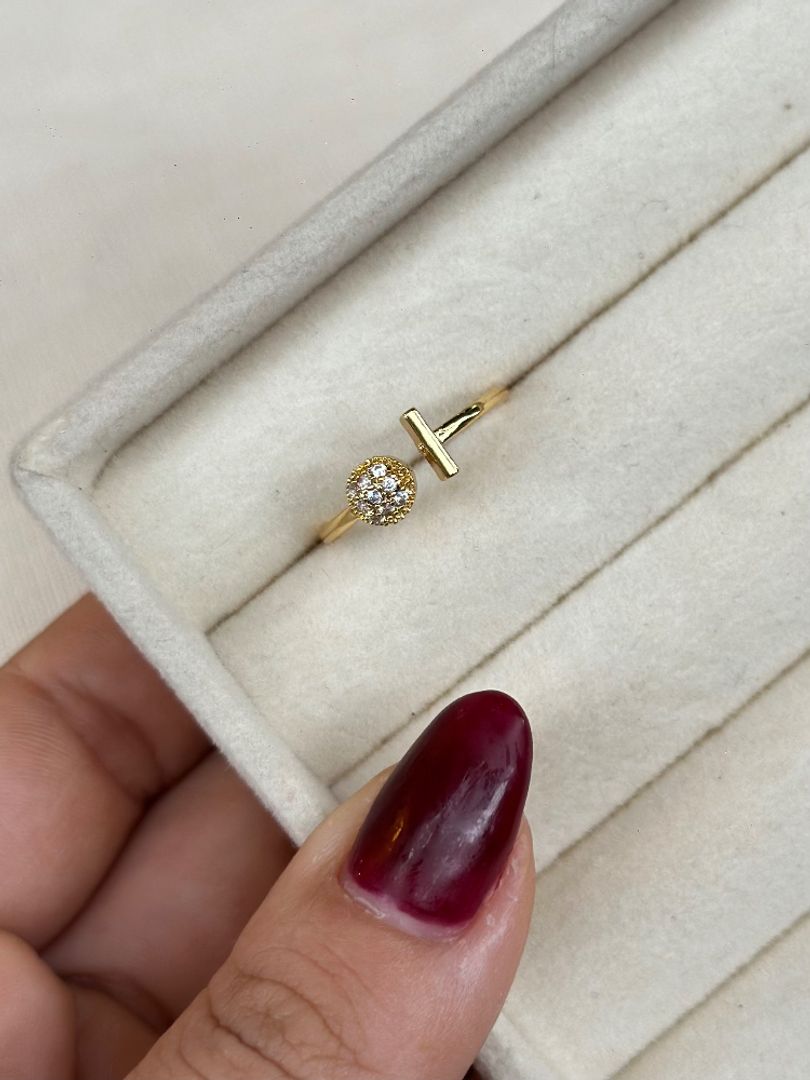 Anillo doble bola de fuego 