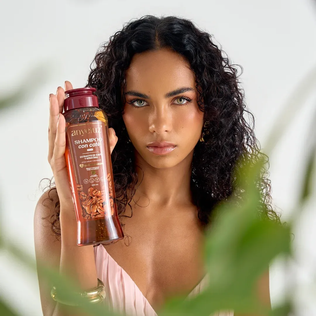 Shampoo con café 