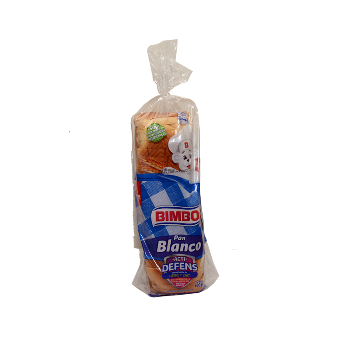 PAN BLANCO BIMBO*600G