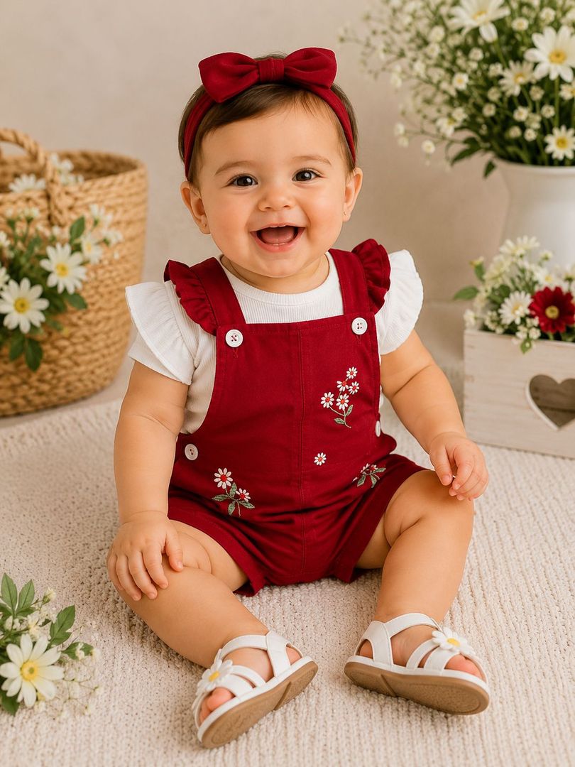 CONJUNTO OVEROL BEBE