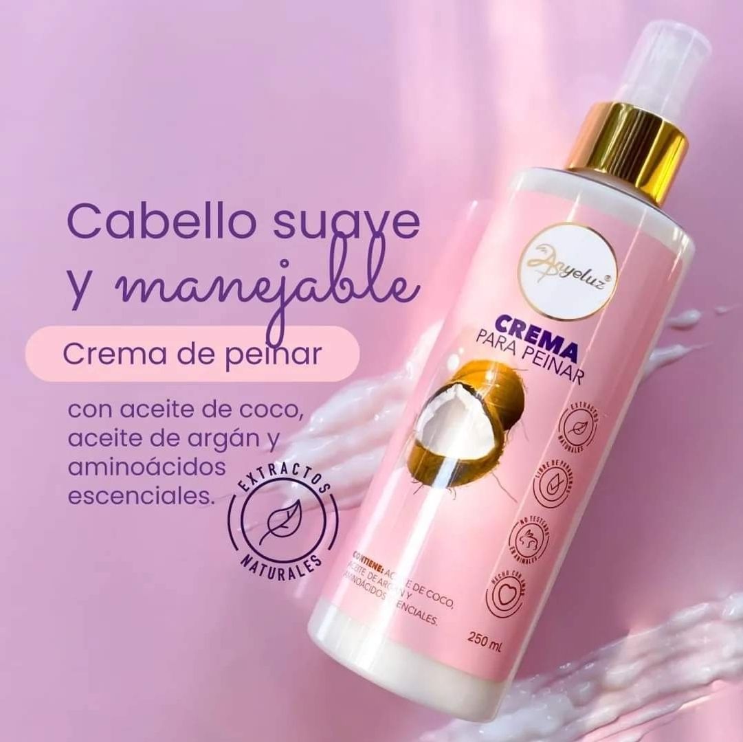 Crema de peinar Antifrizz Anyeluz 